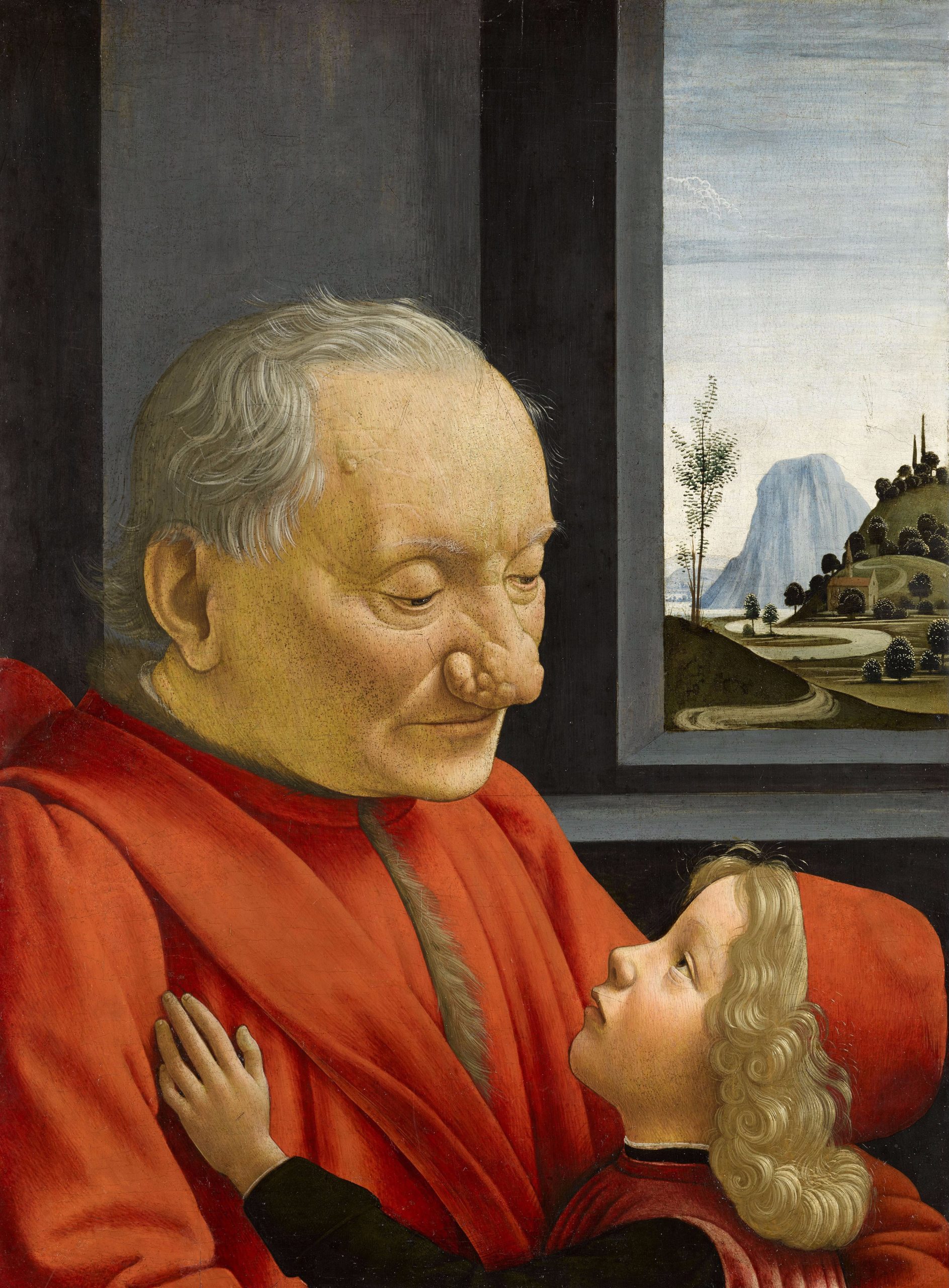 Domenico Ghirlandaio – Portrait d’un vieillard et d’un jeune enfant - 1490
