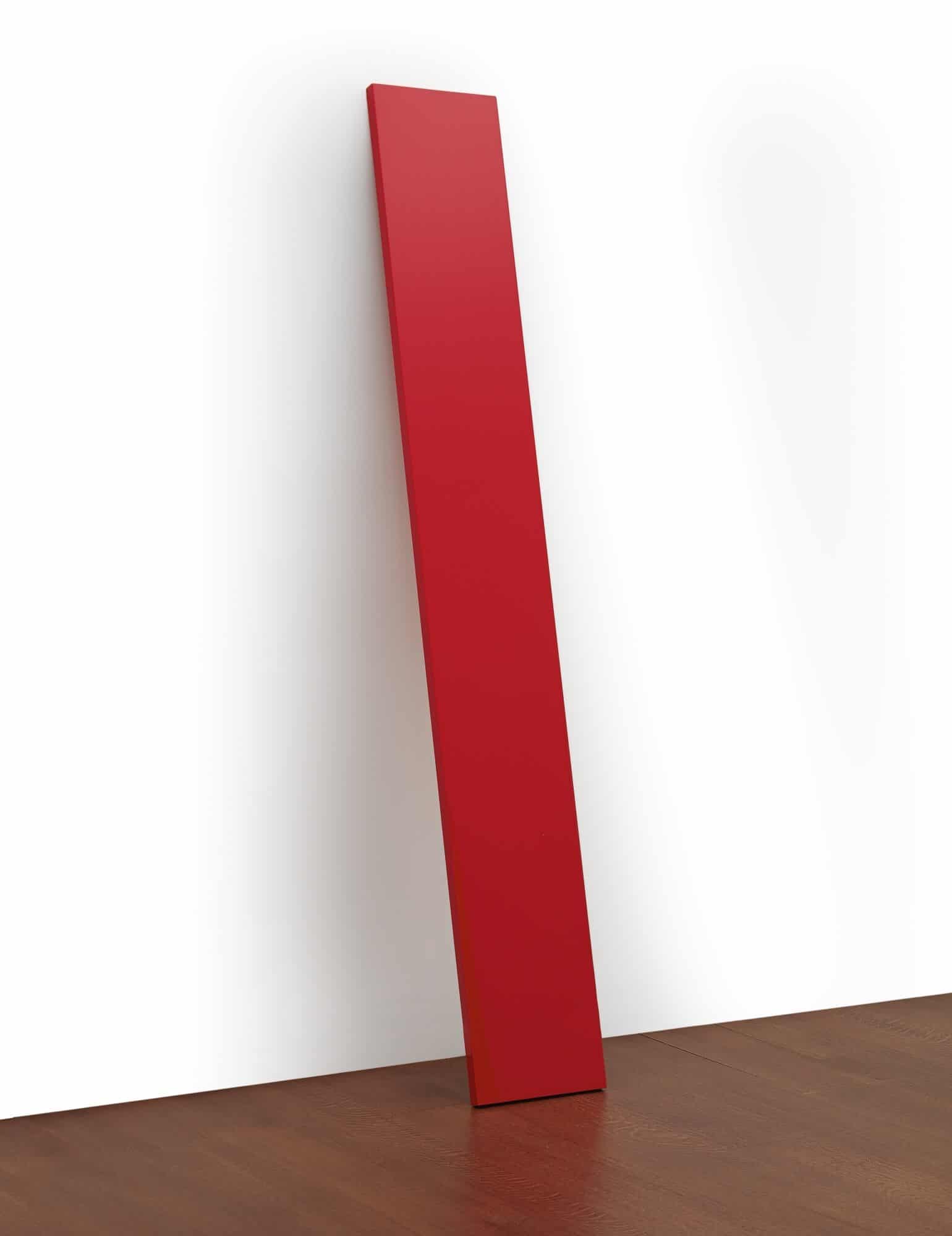 John McCracken - Untitled (Red plank)