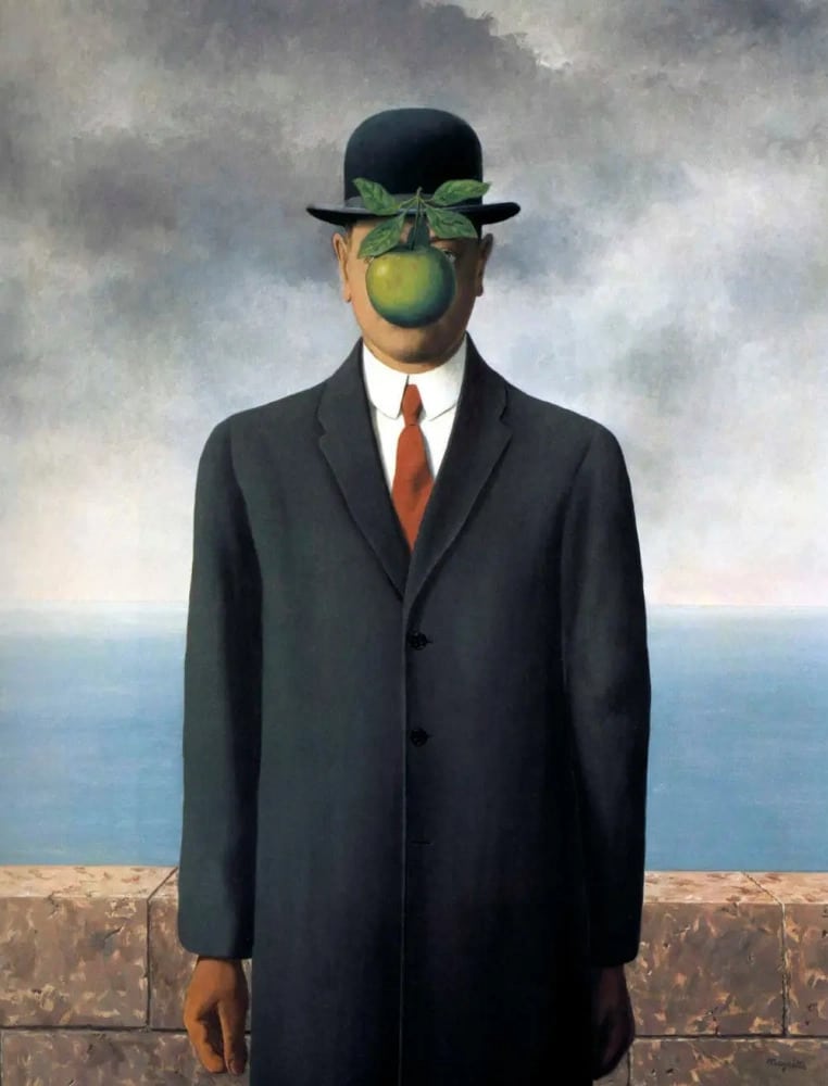Magritte - Le fis de l'homme - 1964