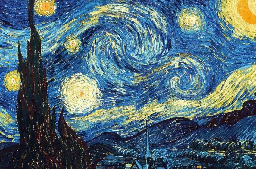 Van Gogh - La nuit étoilée - 1889