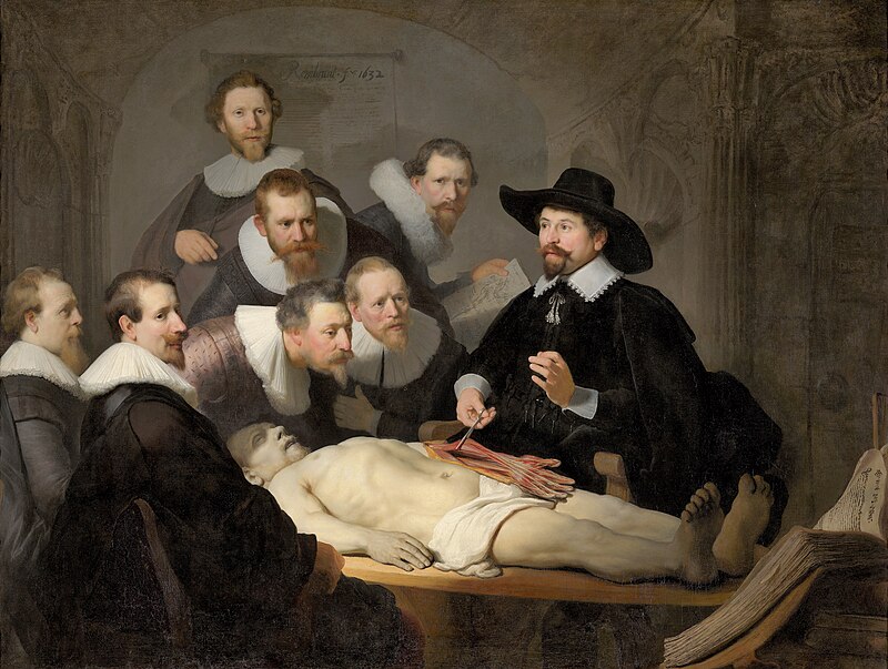 Rembrandt – La leçon d’anatomie du Dr