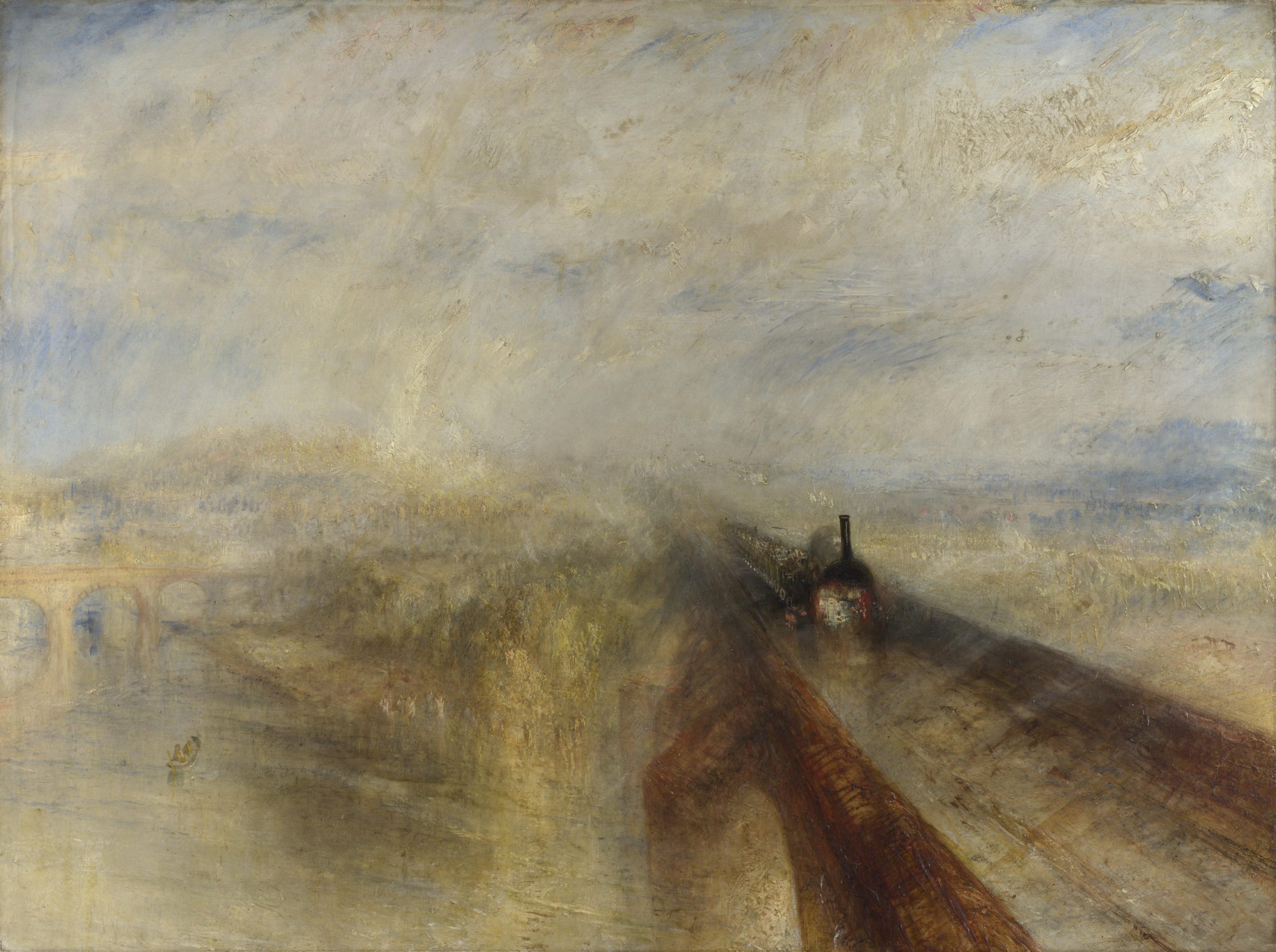 William Turner – Pluie, vapeur et vitesse - 1844