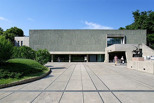 Le Corbusier, Musée national de l'Art occidental, 1959