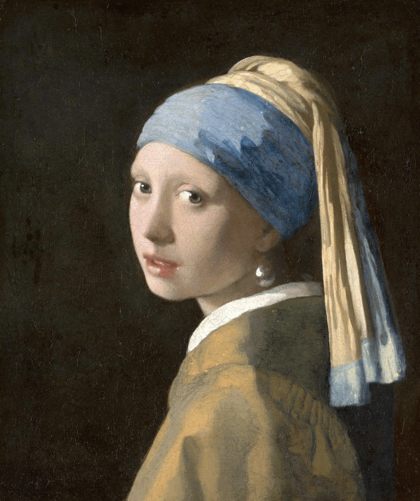 Vermeer, La Jeune fille à la perle, 1665